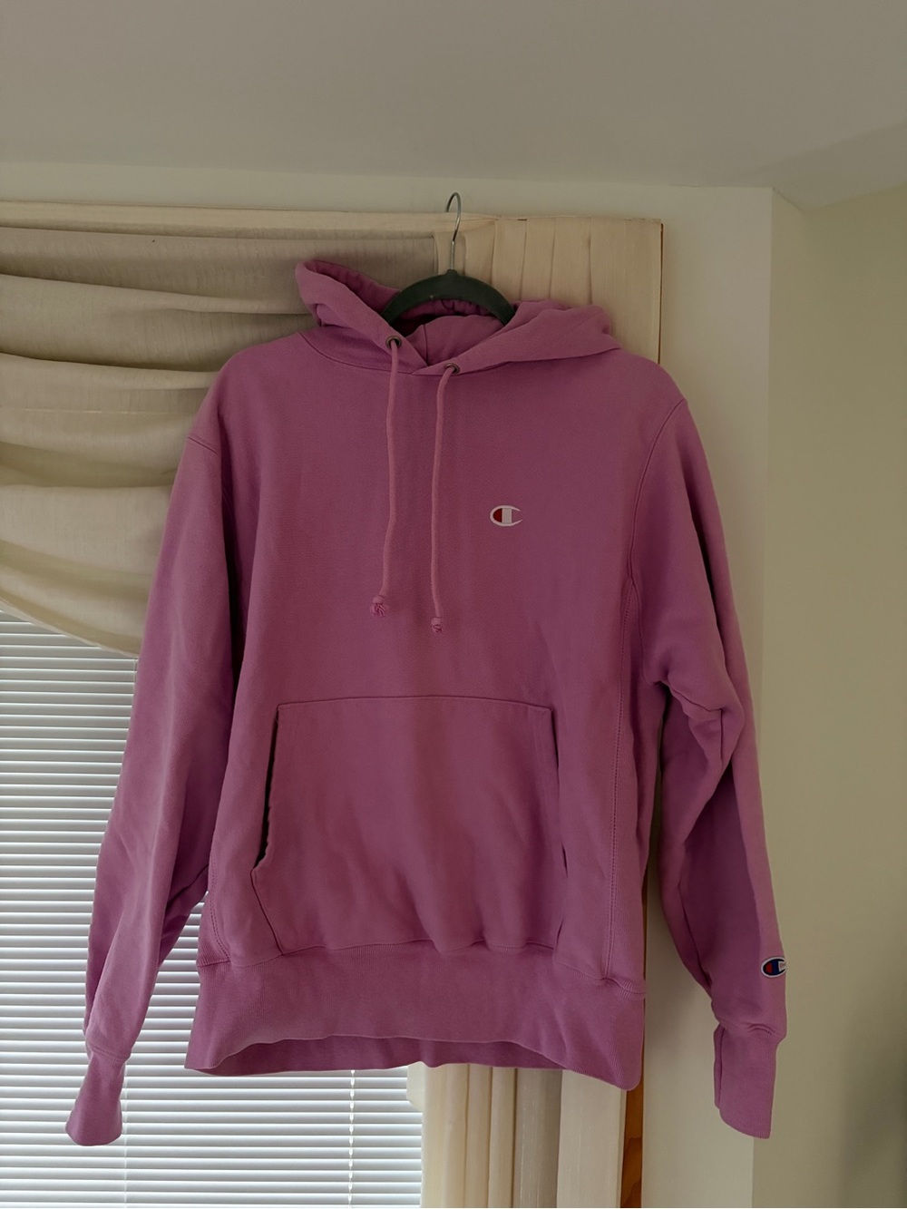 Champion Pink Hoodie Sweatshirt